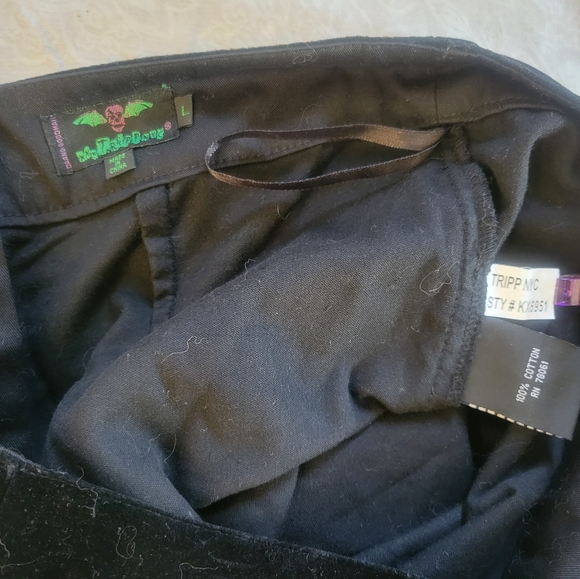 Vintage y2k Tripp velvet maxi skirt victorian romantic goth - Picture 7 of 9